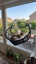 QUVA HİLAL VANTUZLU KEDİ YATAĞI / PENCERE & BALKON KEDİ YATAĞI